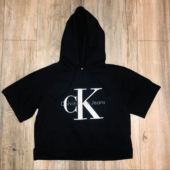 COPY - Calvin Klein Jeans Short Sleeve Sweatshirt/Hoodie - Picture 1 of 12